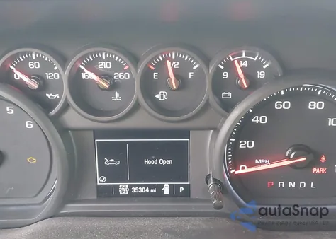 2022 Chevrolet Silverado 1500 4Wd Short Bed Custom z USA, uszkodzony, nr VIN 3GCPDBEK8NG505229